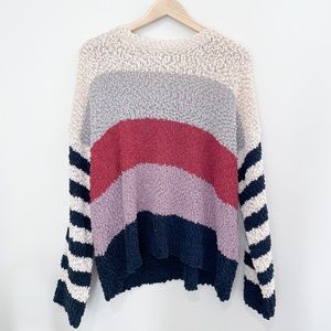 NWOT Pink Lily popcorn sweater